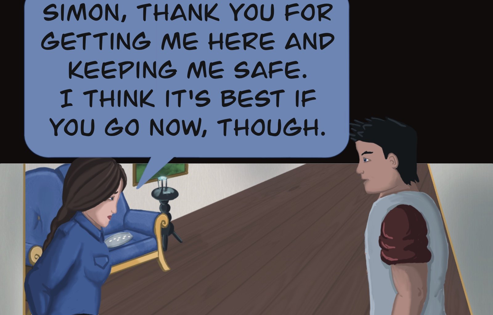 Sage Eyes: The Light Thief - Episode 4, Page 31: Chapter 4 False Friends