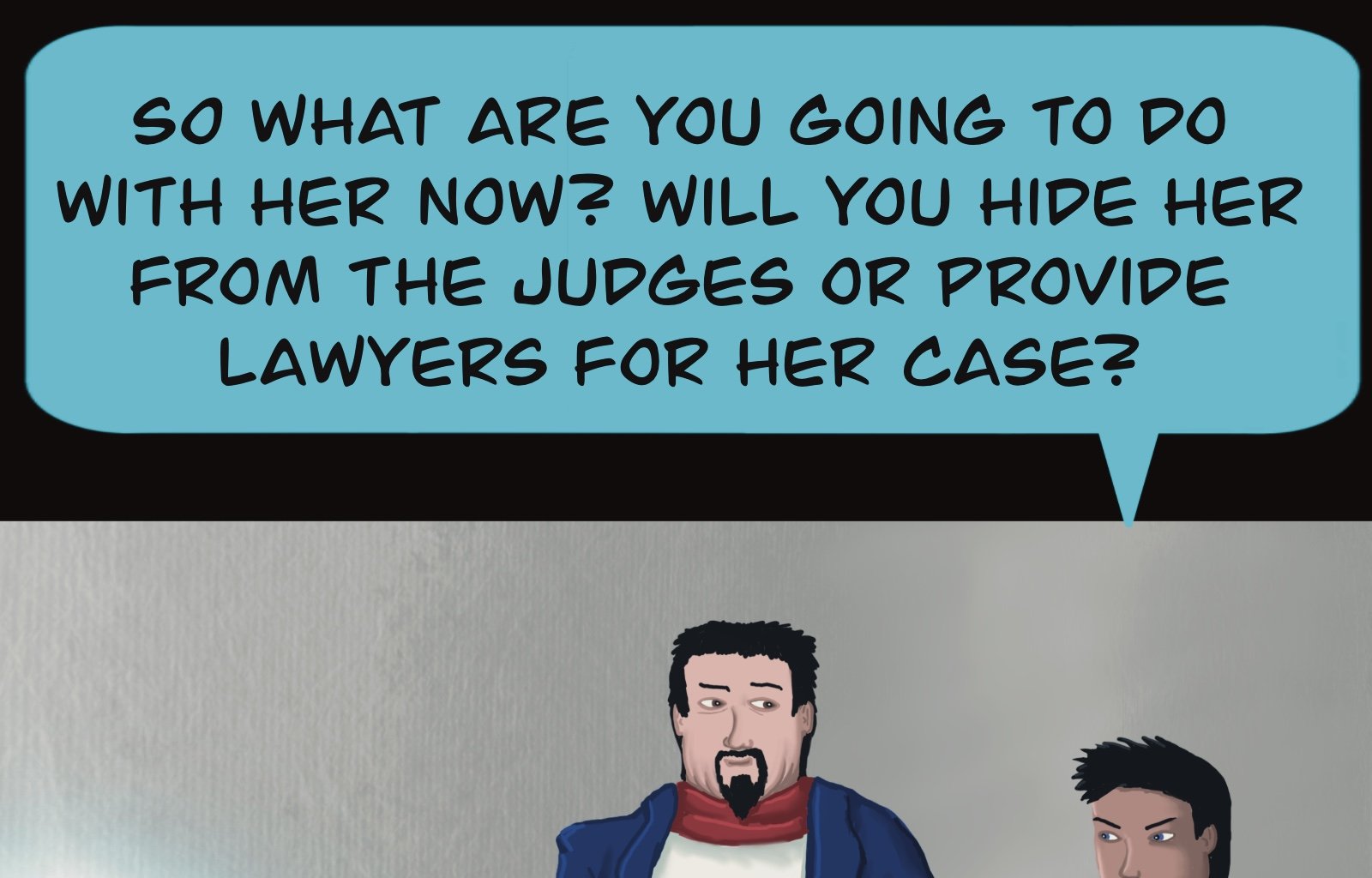 Sage Eyes: The Light Thief - Episode 4, Page 32: Chapter 4 False Friends