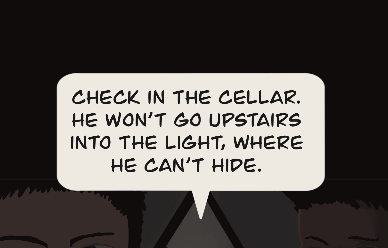 Sage Eyes: The Light Thief - Episode 4, Page 35: Chapter 4 False Friends