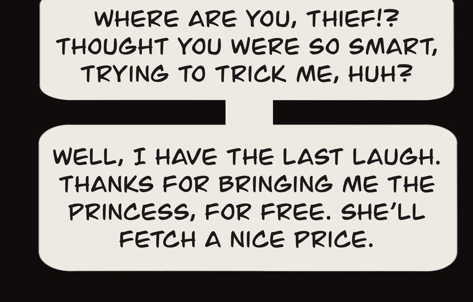 Sage Eyes: The Light Thief - Episode 4, Page 35: Chapter 4 False Friends