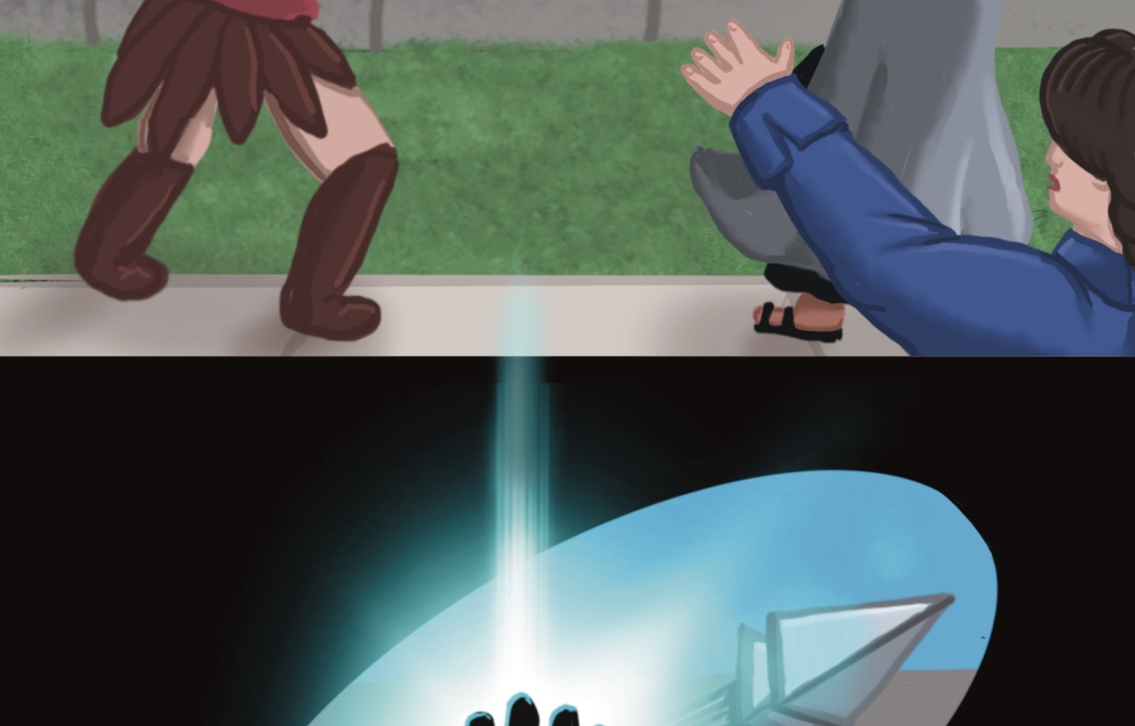 Sage Eyes: The Light Thief - Episode 4, Page 38: Chapter 4 False Friends