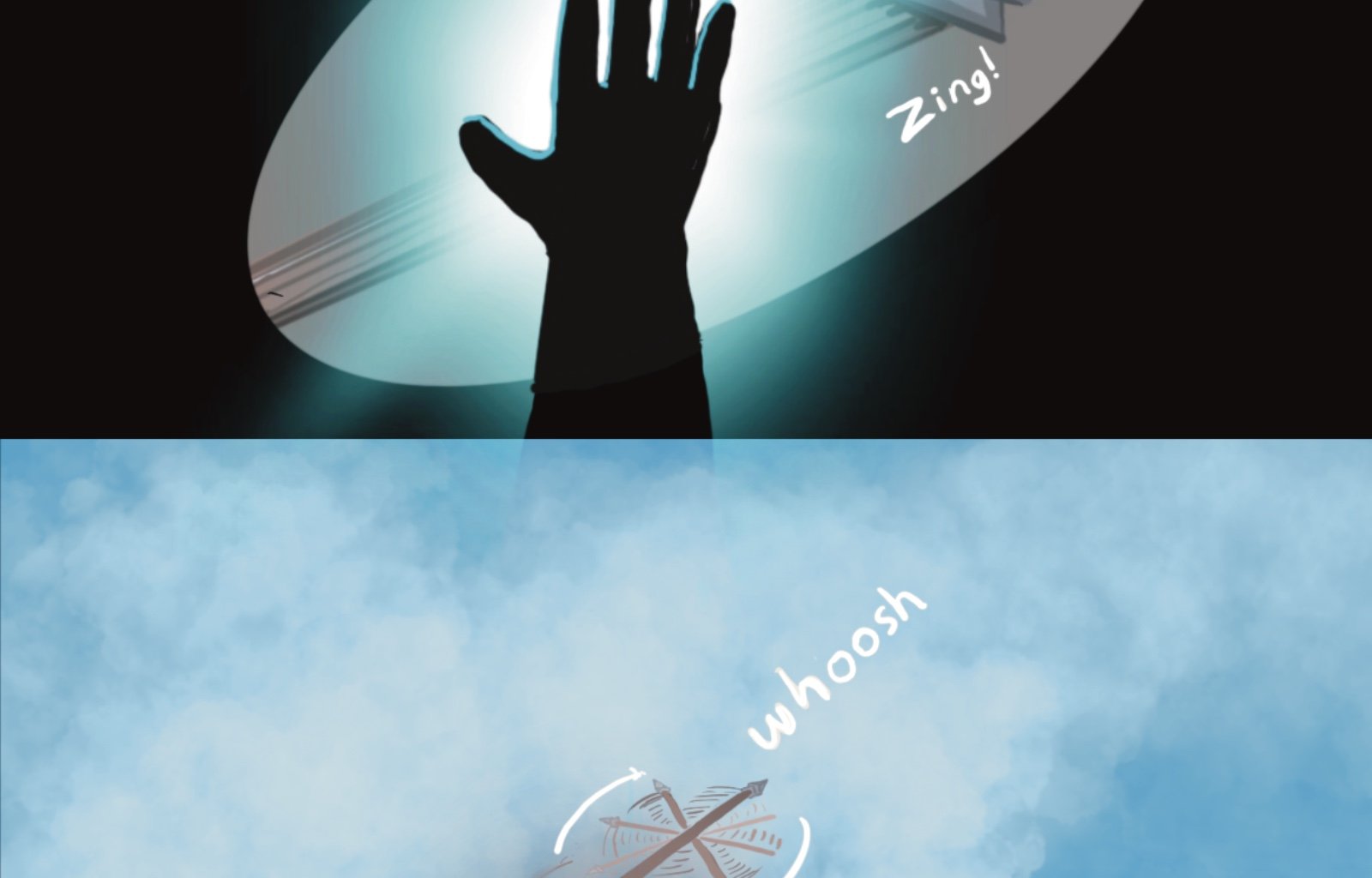 Sage Eyes: The Light Thief - Episode 4, Page 38: Chapter 4 False Friends