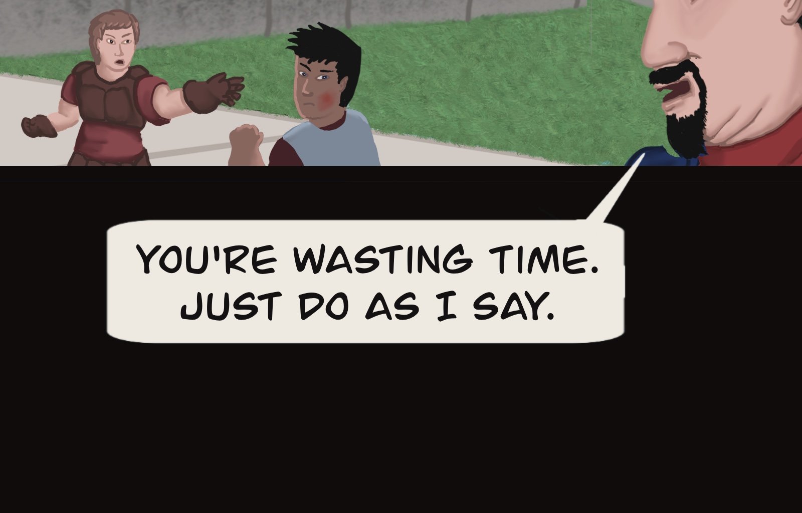 Sage Eyes: The Light Thief - Episode 4, Page 41: Chapter 4 False Friends