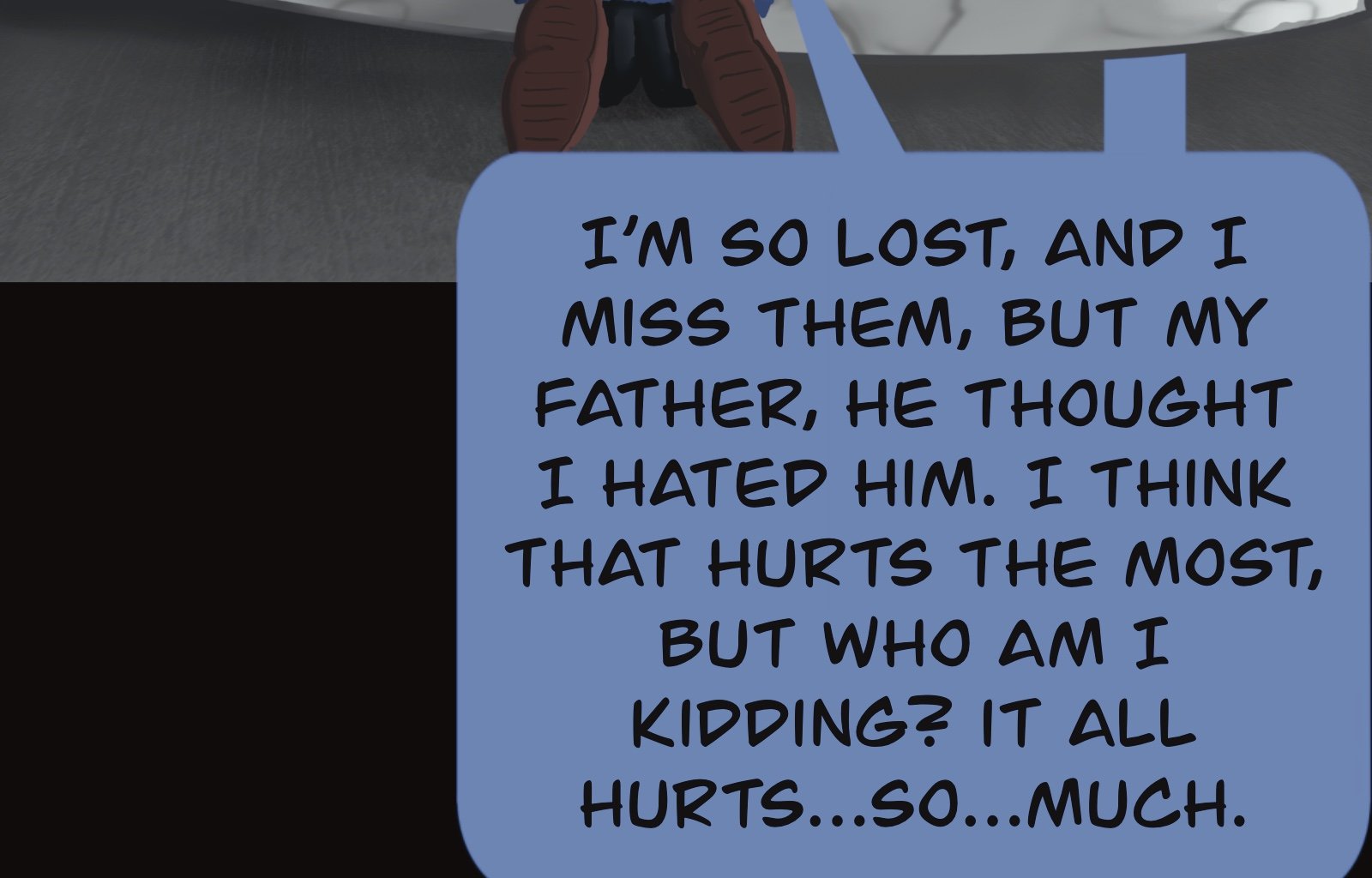 Sage Eyes: The Light Thief - Episode 4, Page 43: Chapter 4 False Friends