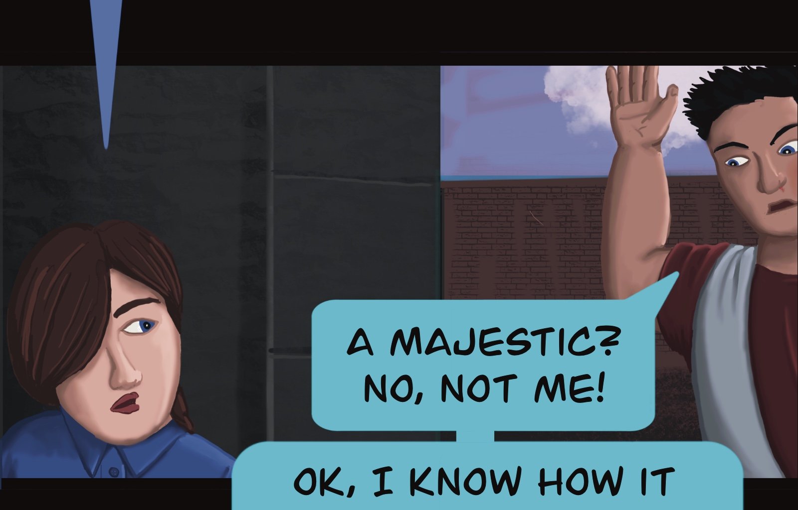 Sage Eyes: The Light Thief - Episode 4, Page 44: Chapter 4 False Friends