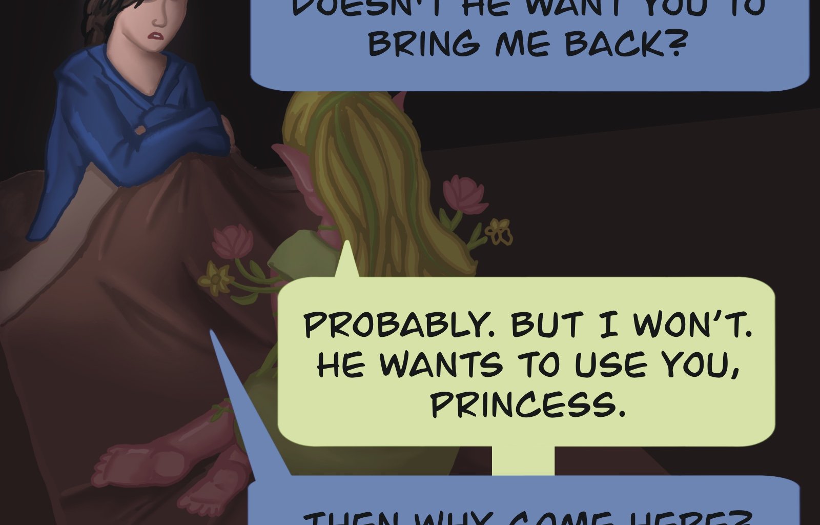 Sage Eyes: The Light Thief - Episode 5, Page 5: Chapter 5 Cloudy Skies