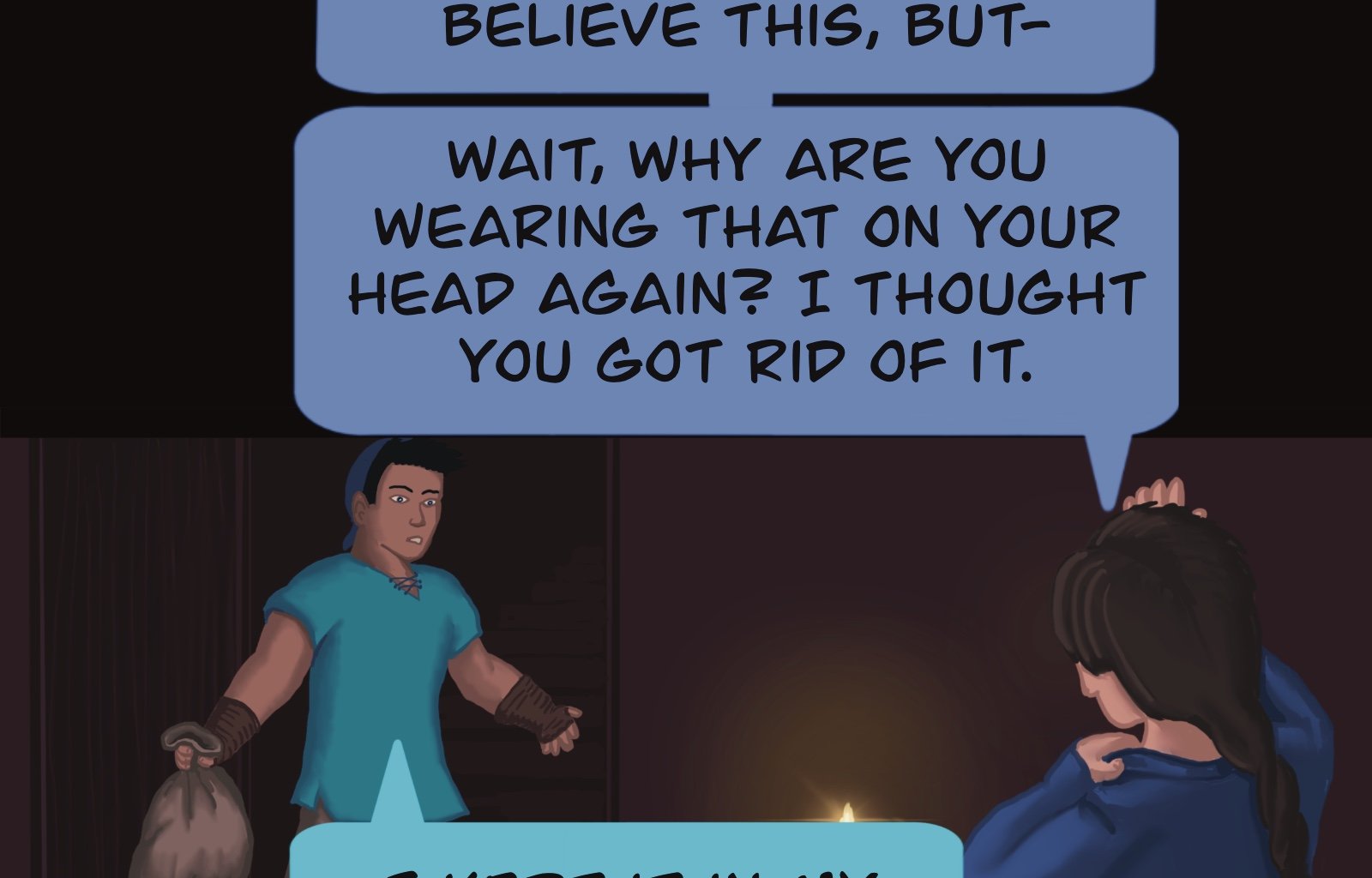 Sage Eyes: The Light Thief - Episode 5, Page 6: Chapter 5 Cloudy Skies