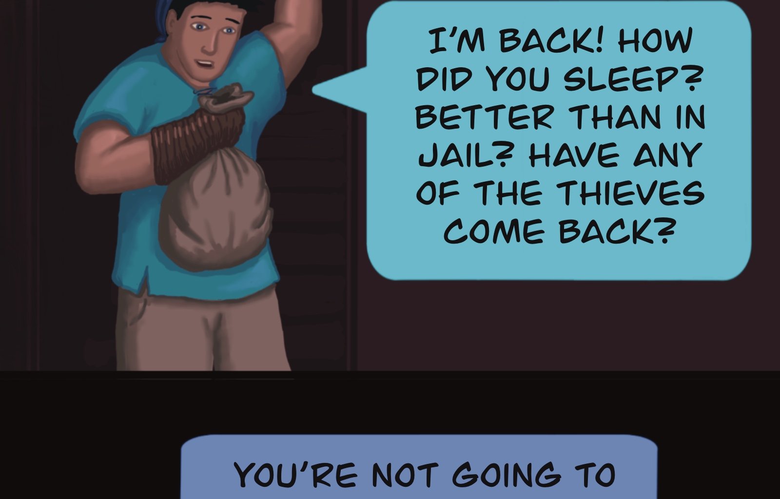 Sage Eyes: The Light Thief - Episode 5, Page 6: Chapter 5 Cloudy Skies