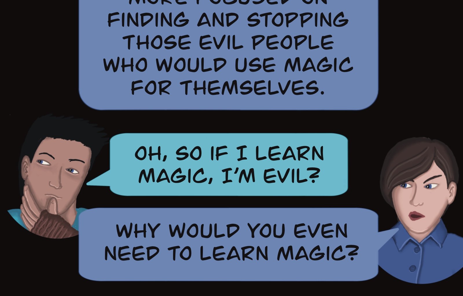 Sage Eyes: The Light Thief - Episode 5, Page 11: Chapter 5 Cloudy Skies