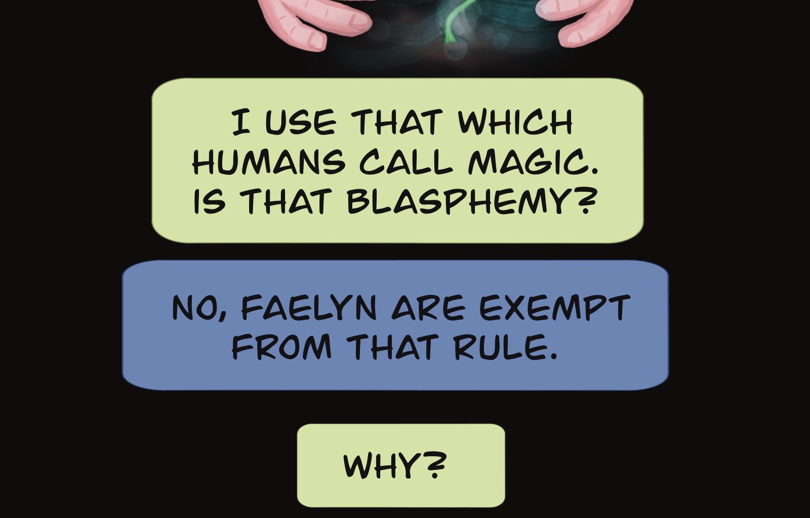 Sage Eyes: The Light Thief - Episode 5, Page 11: Chapter 5 Cloudy Skies