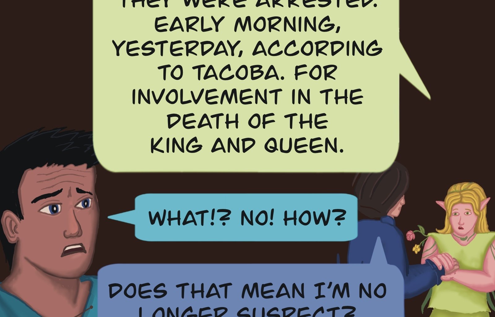 Sage Eyes: The Light Thief - Episode 5, Page 12: Chapter 5 Cloudy Skies