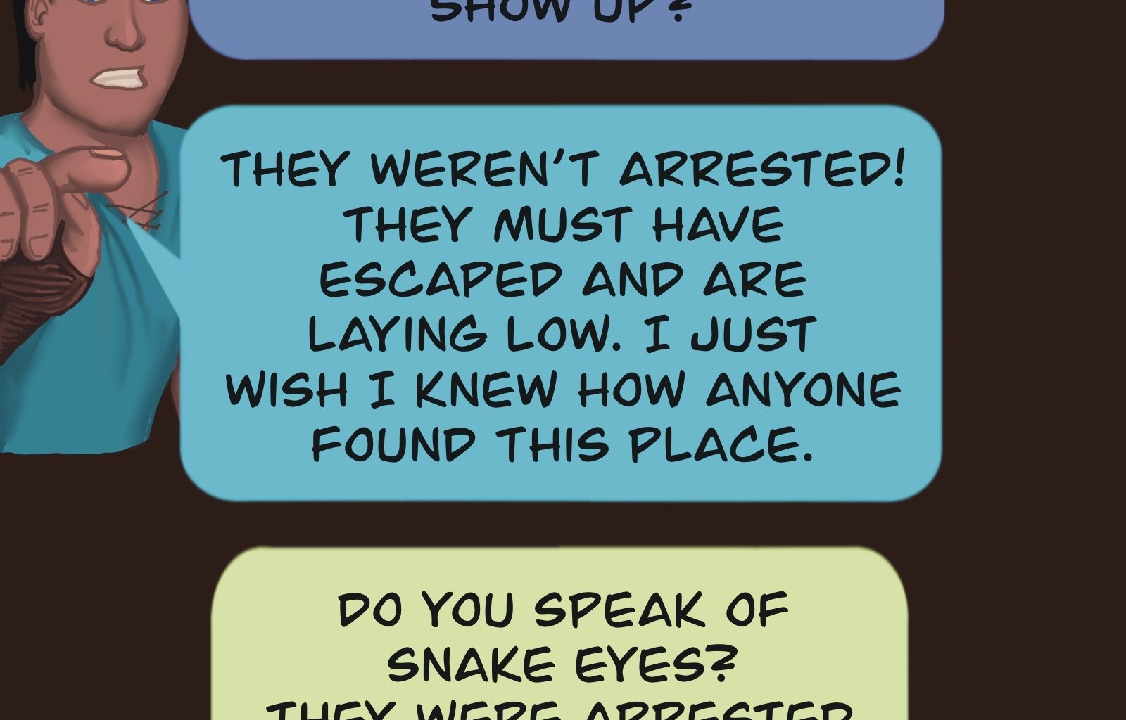 Sage Eyes: The Light Thief - Episode 5, Page 12: Chapter 5 Cloudy Skies