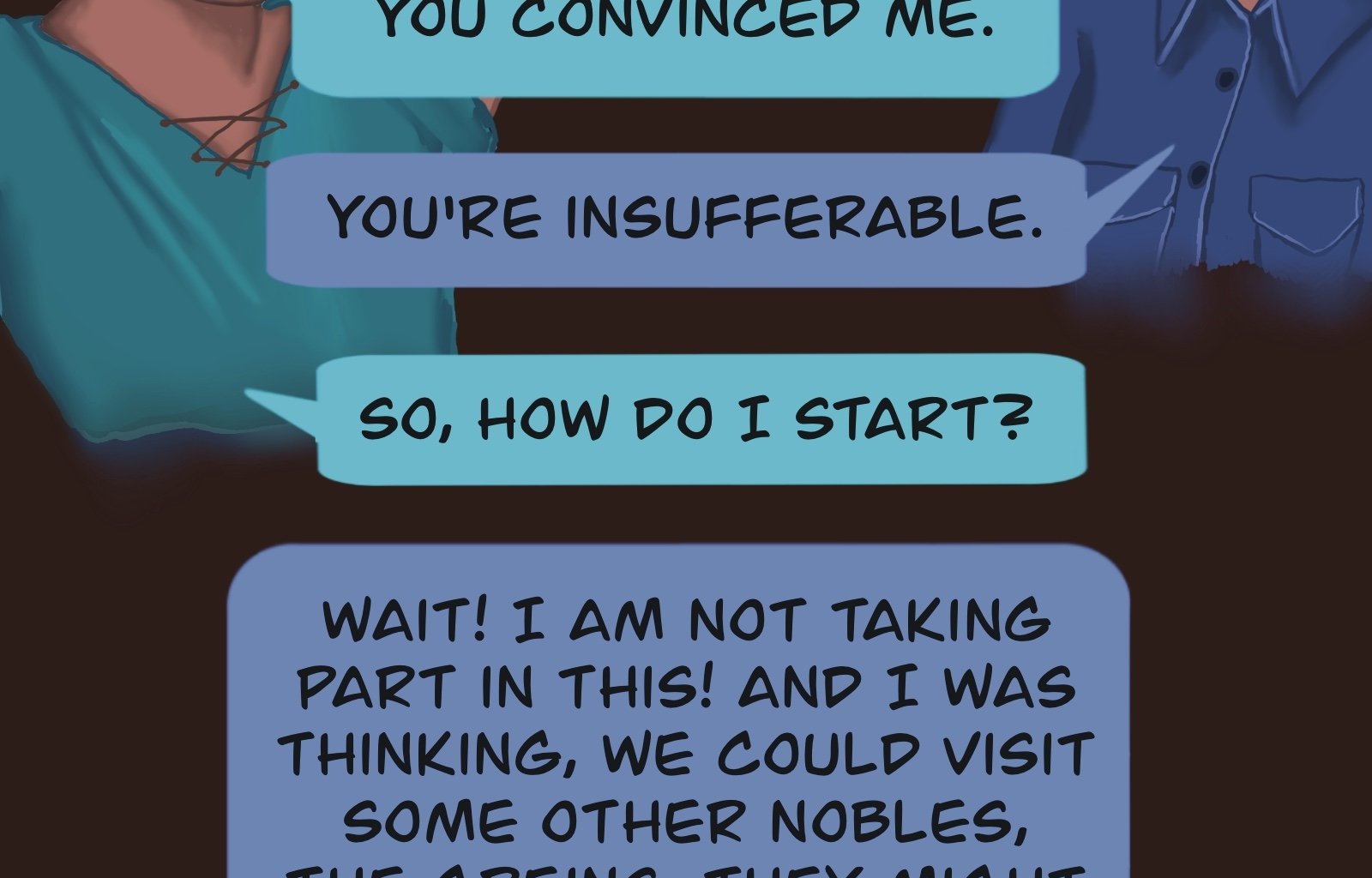 Sage Eyes: The Light Thief - Episode 5, Page 12: Chapter 5 Cloudy Skies