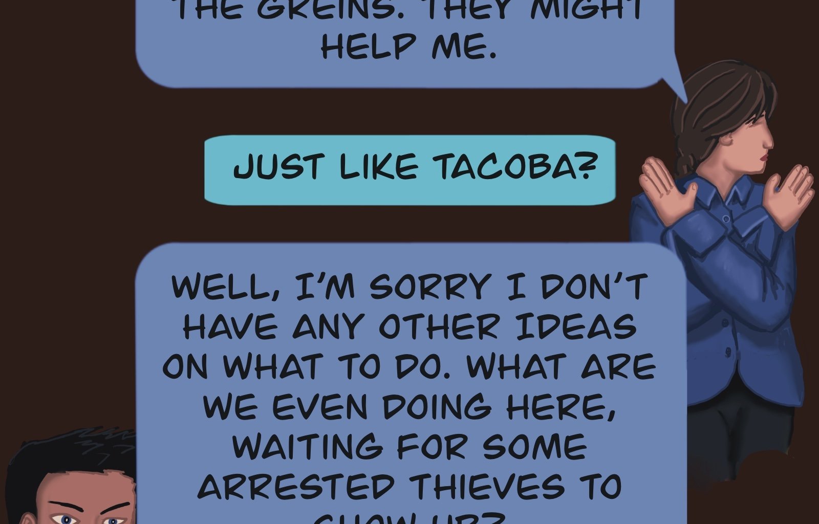 Sage Eyes: The Light Thief - Episode 5, Page 12: Chapter 5 Cloudy Skies