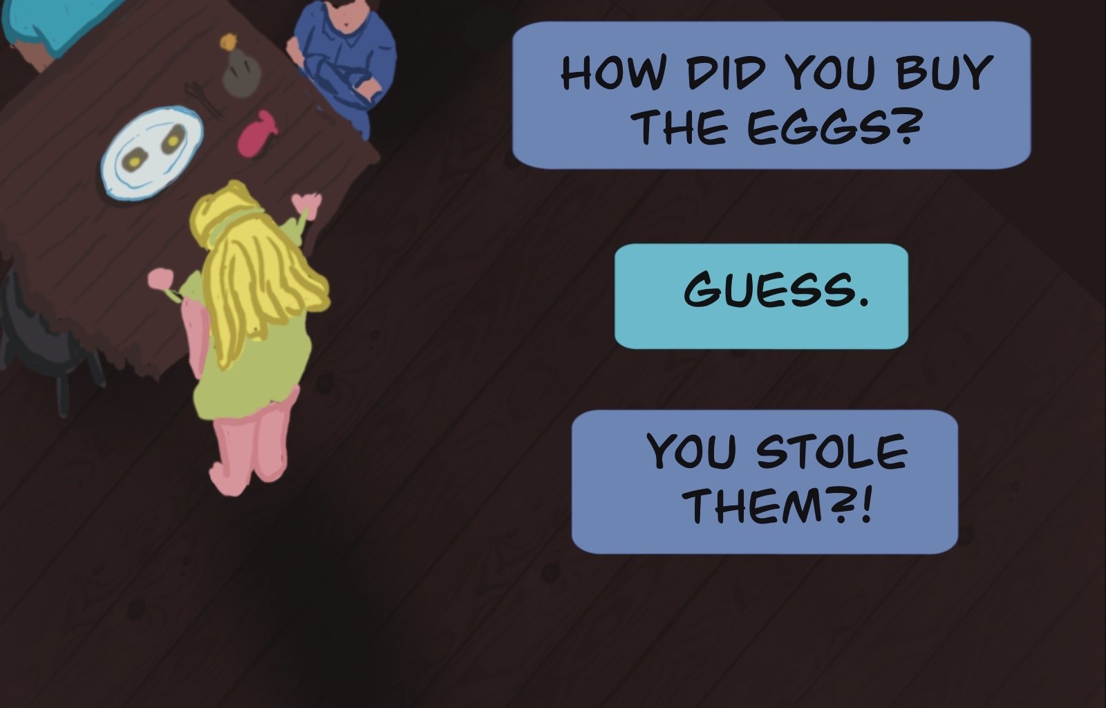 Sage Eyes: The Light Thief - Episode 5, Page 13: Chapter 5 Cloudy Skies