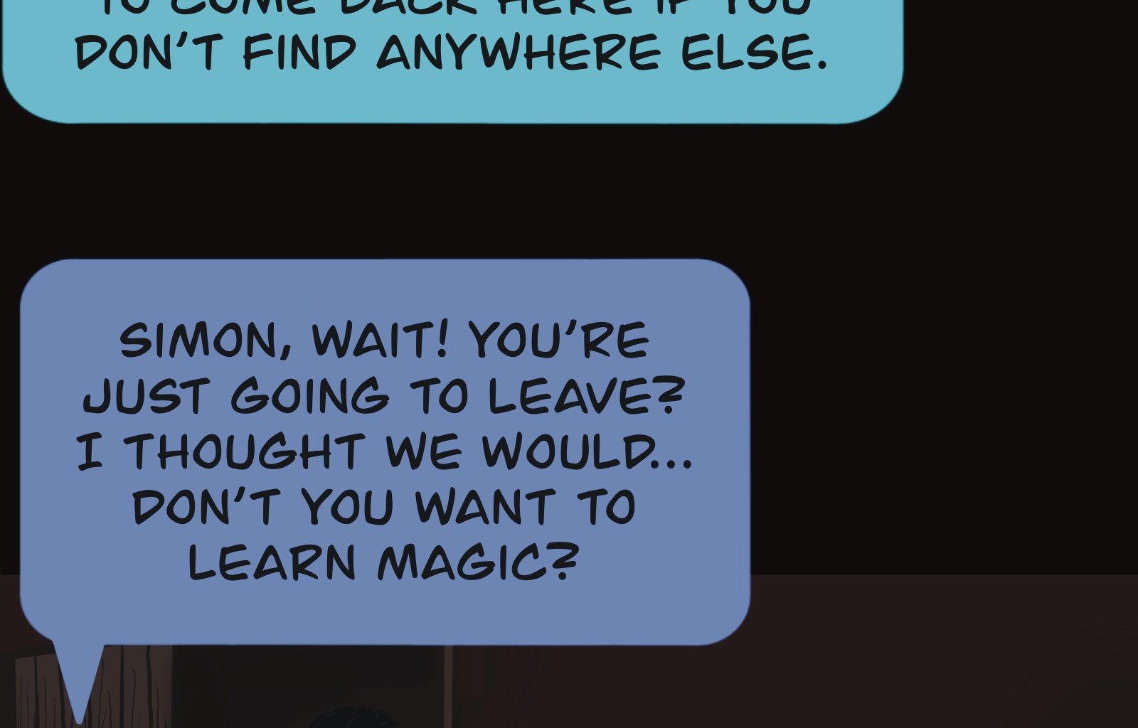 Sage Eyes: The Light Thief - Episode 5, Page 14: Chapter 5 Cloudy Skies