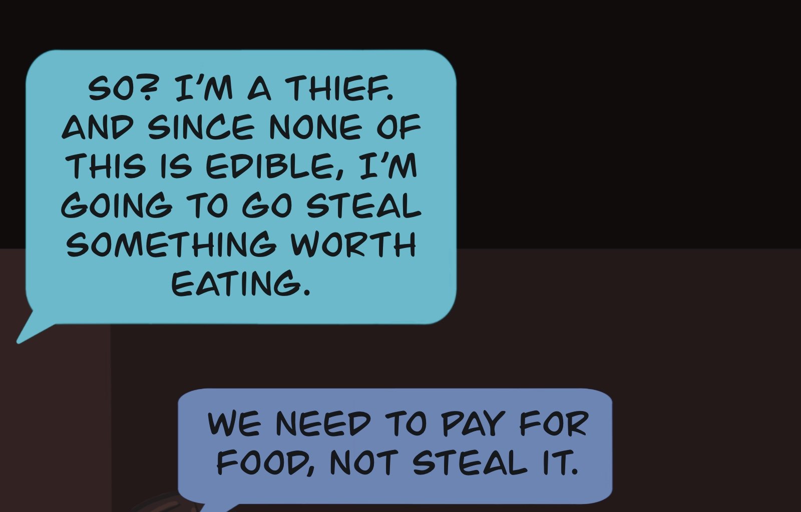 Sage Eyes: The Light Thief - Episode 5, Page 14: Chapter 5 Cloudy Skies