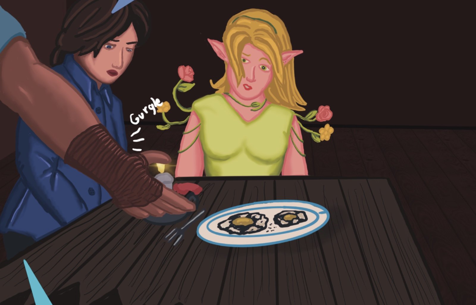 Sage Eyes: The Light Thief - Episode 5, Page 14: Chapter 5 Cloudy Skies