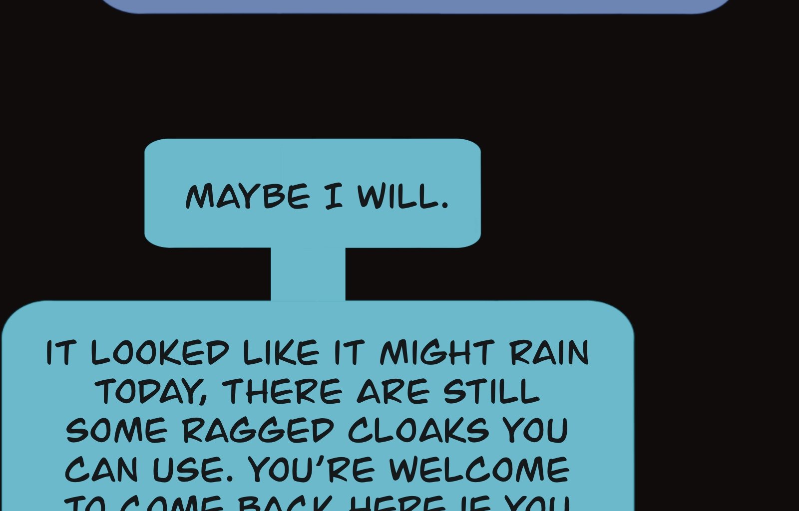 Sage Eyes: The Light Thief - Episode 5, Page 14: Chapter 5 Cloudy Skies