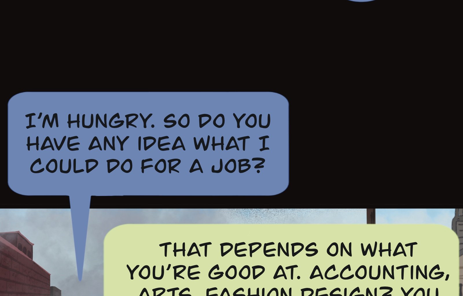 Sage Eyes: The Light Thief - Episode 5, Page 16: Chapter 5 Cloudy Skies