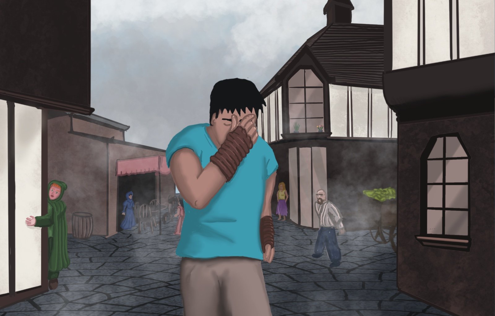 Sage Eyes: The Light Thief - Episode 5, Page 17: Chapter 5 Cloudy Skies