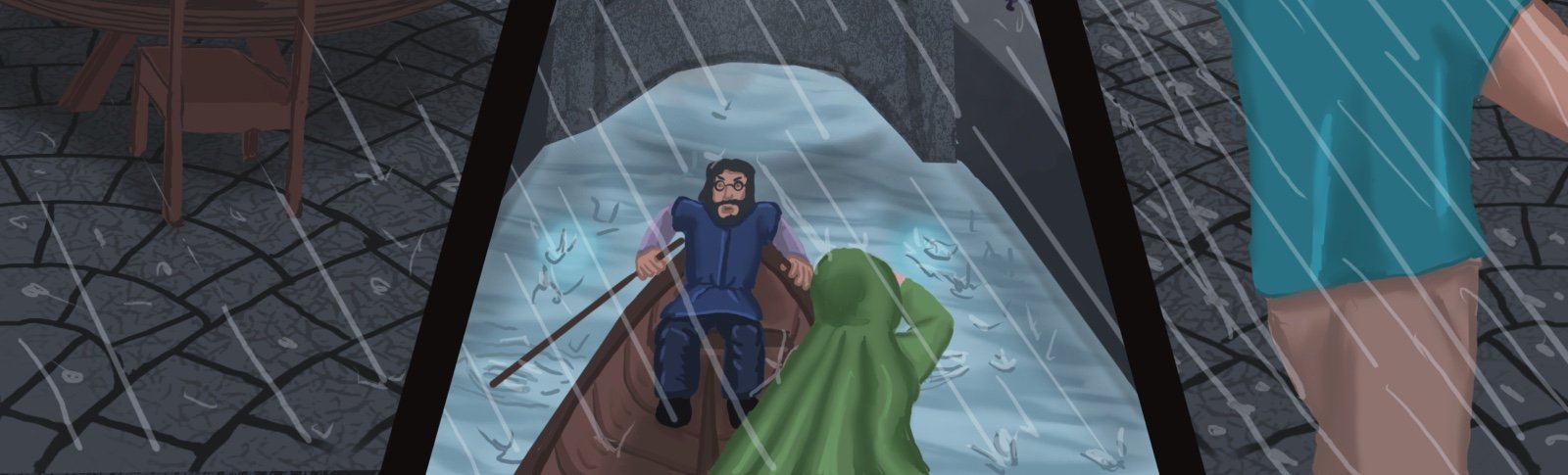 Sage Eyes: The Light Thief - Episode 5, Page 18: Chapter 5 Cloudy Skies