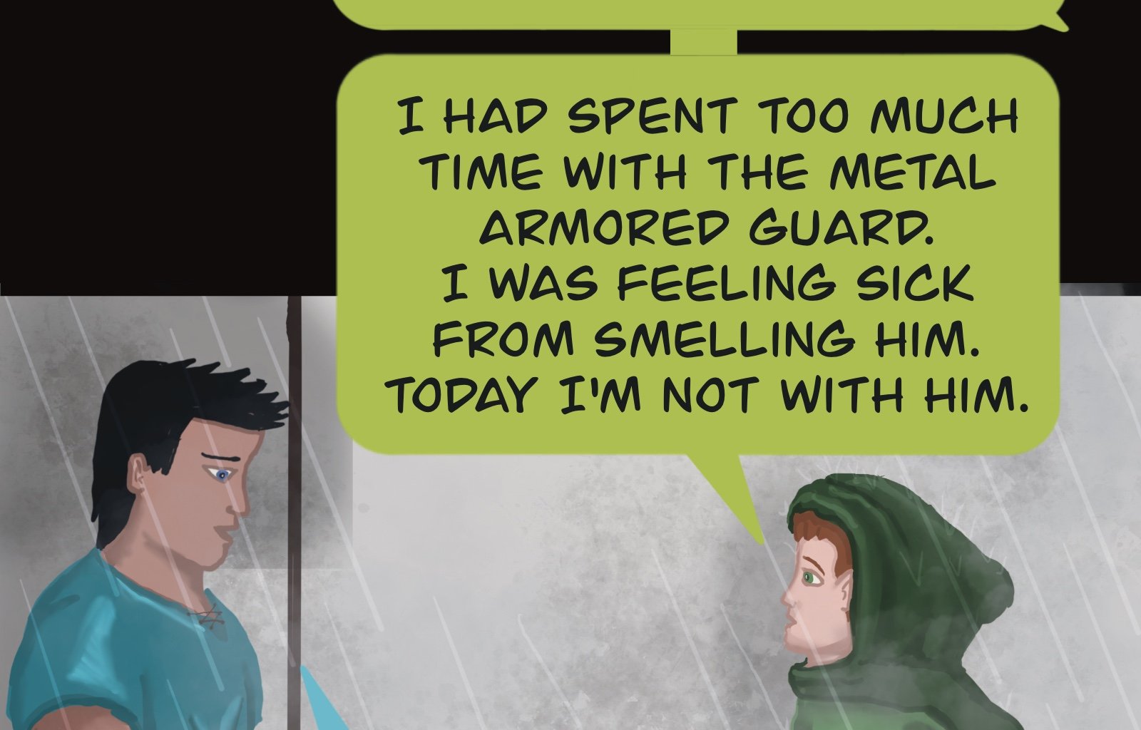 Sage Eyes: The Light Thief - Episode 5, Page 19: Chapter 5 Cloudy Skies