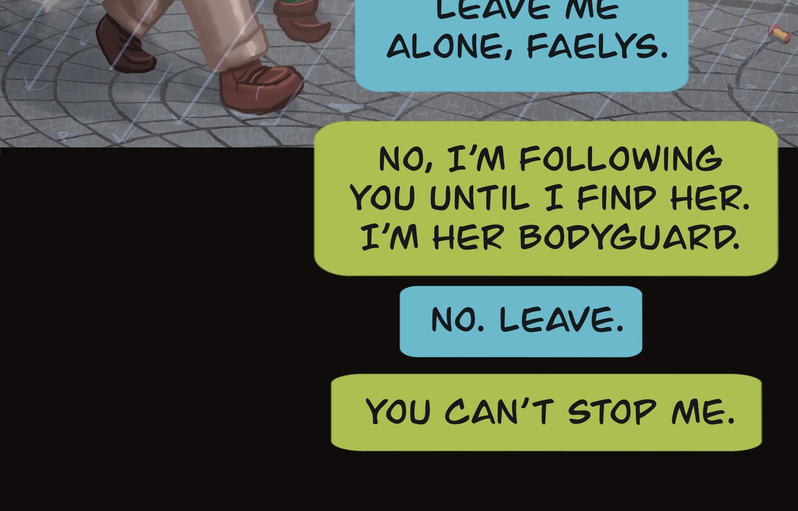 Sage Eyes: The Light Thief - Episode 5, Page 20: Chapter 5 Cloudy Skies