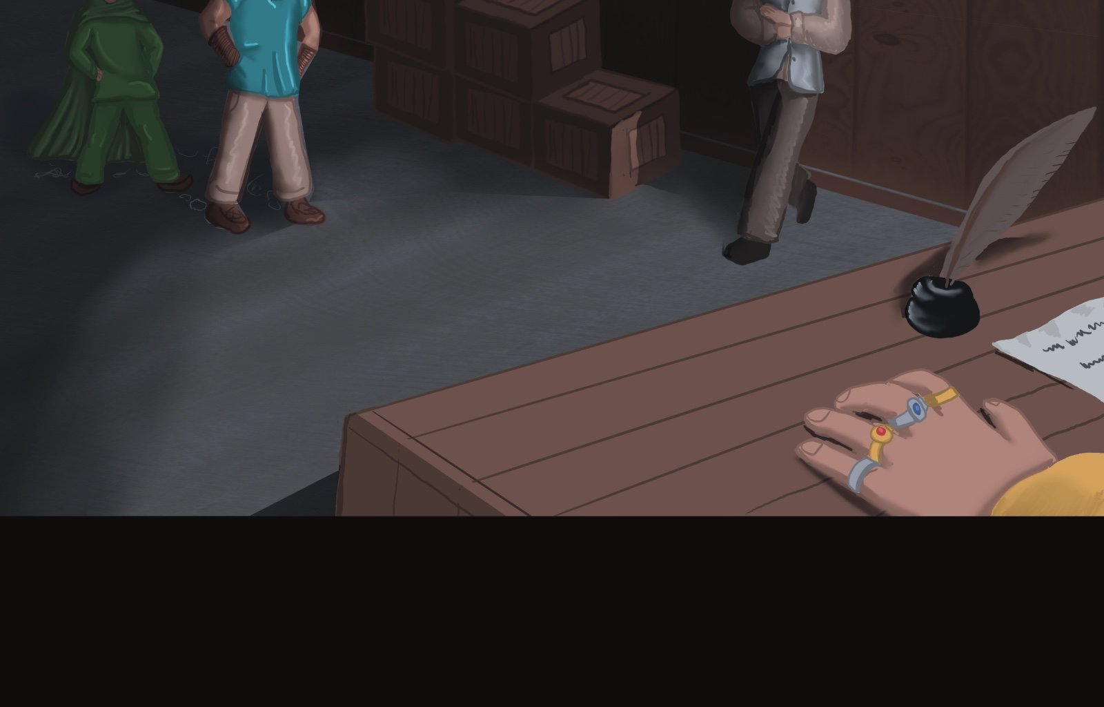 Sage Eyes: The Light Thief - Episode 5, Page 21: Chapter 5 Cloudy Skies