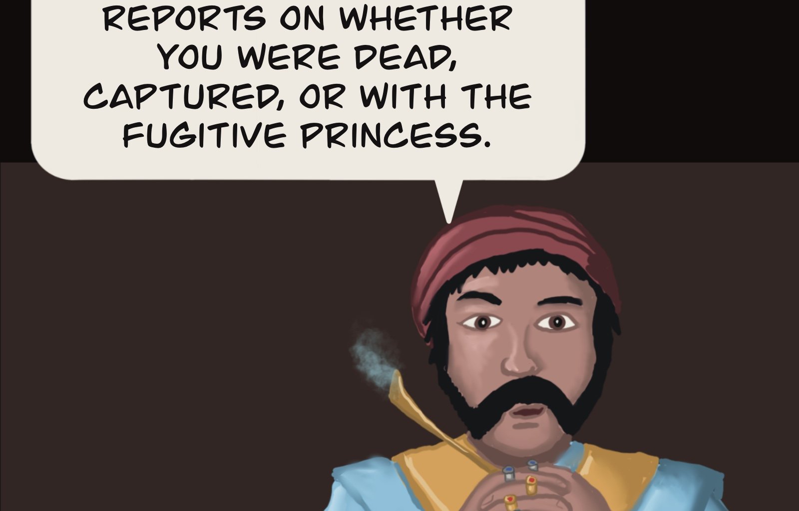 Sage Eyes: The Light Thief - Episode 5, Page 22: Chapter 5 Cloudy Skies