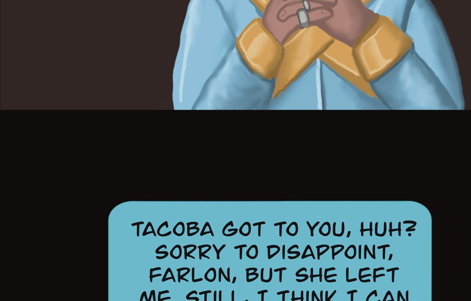 Sage Eyes: The Light Thief - Episode 5, Page 22: Chapter 5 Cloudy Skies