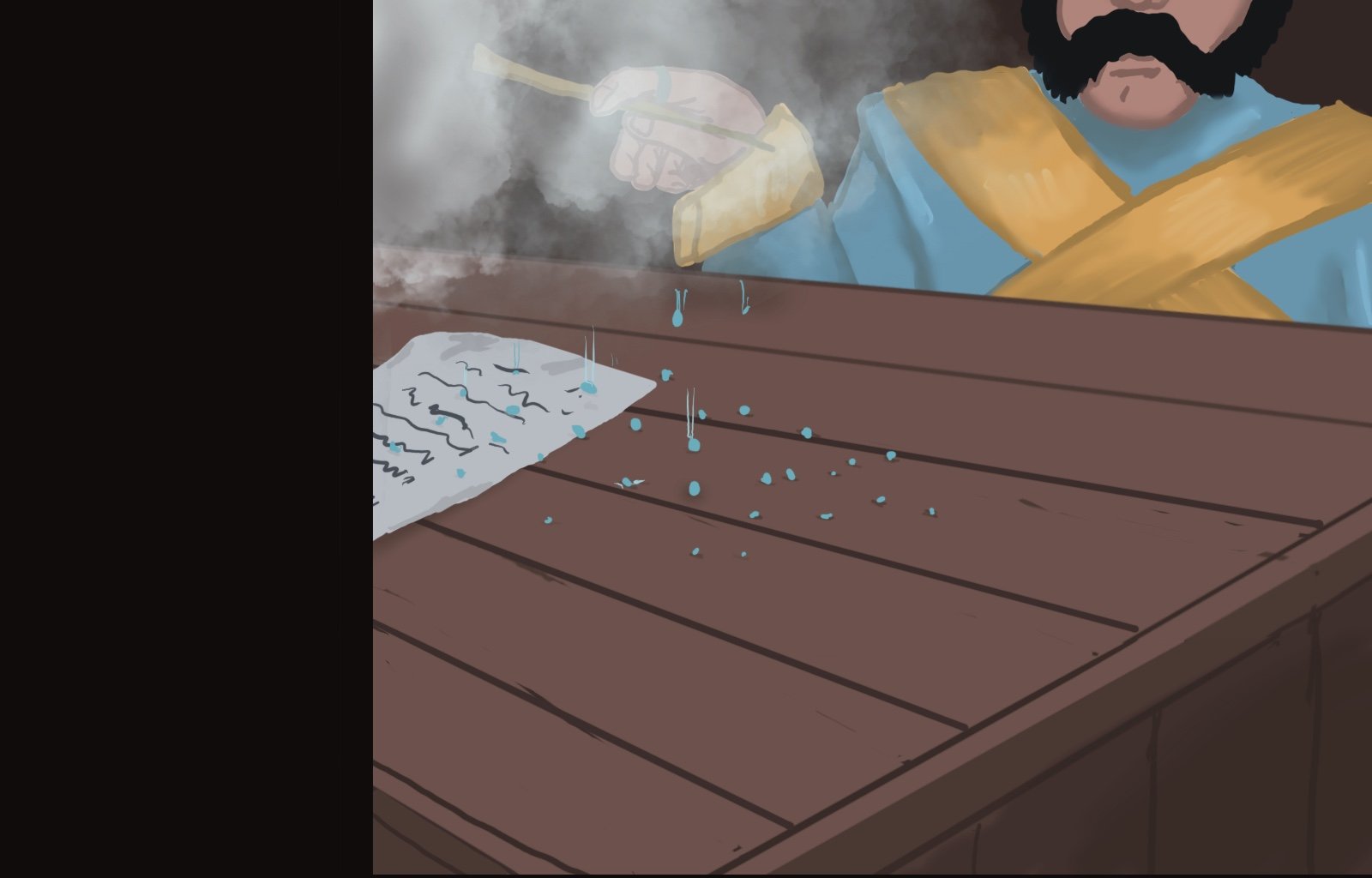 Sage Eyes: The Light Thief - Episode 5, Page 22: Chapter 5 Cloudy Skies