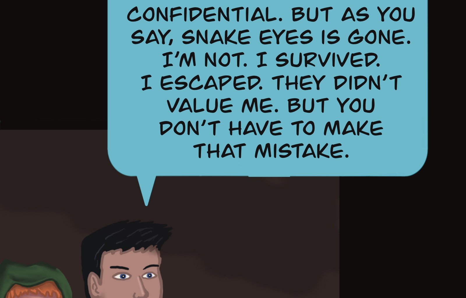 Sage Eyes: The Light Thief - Episode 5, Page 22: Chapter 5 Cloudy Skies