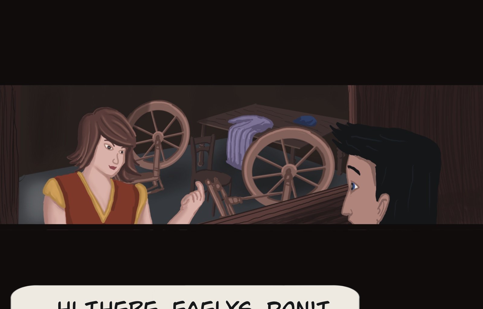 Sage Eyes: The Light Thief - Episode 5, Page 24: Chapter 5 Cloudy Skies