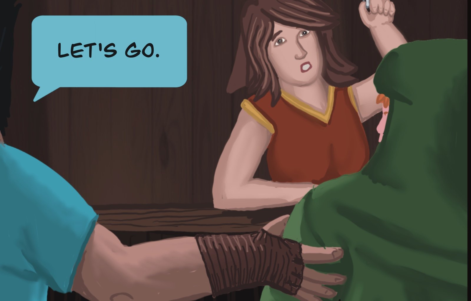 Sage Eyes: The Light Thief - Episode 5, Page 24: Chapter 5 Cloudy Skies