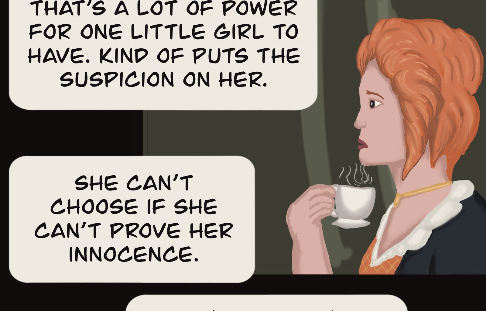 Sage Eyes: The Light Thief - Episode 5, Page 26: Chapter 5 Cloudy Skies