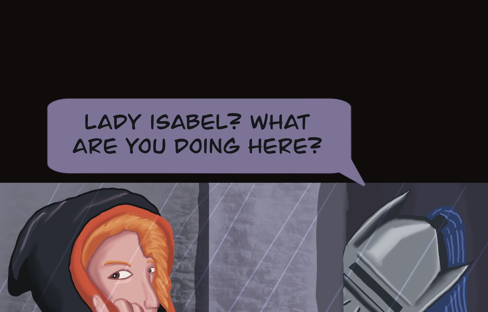 Sage Eyes: The Light Thief - Episode 5, Page 27: Chapter 5 Cloudy Skies
