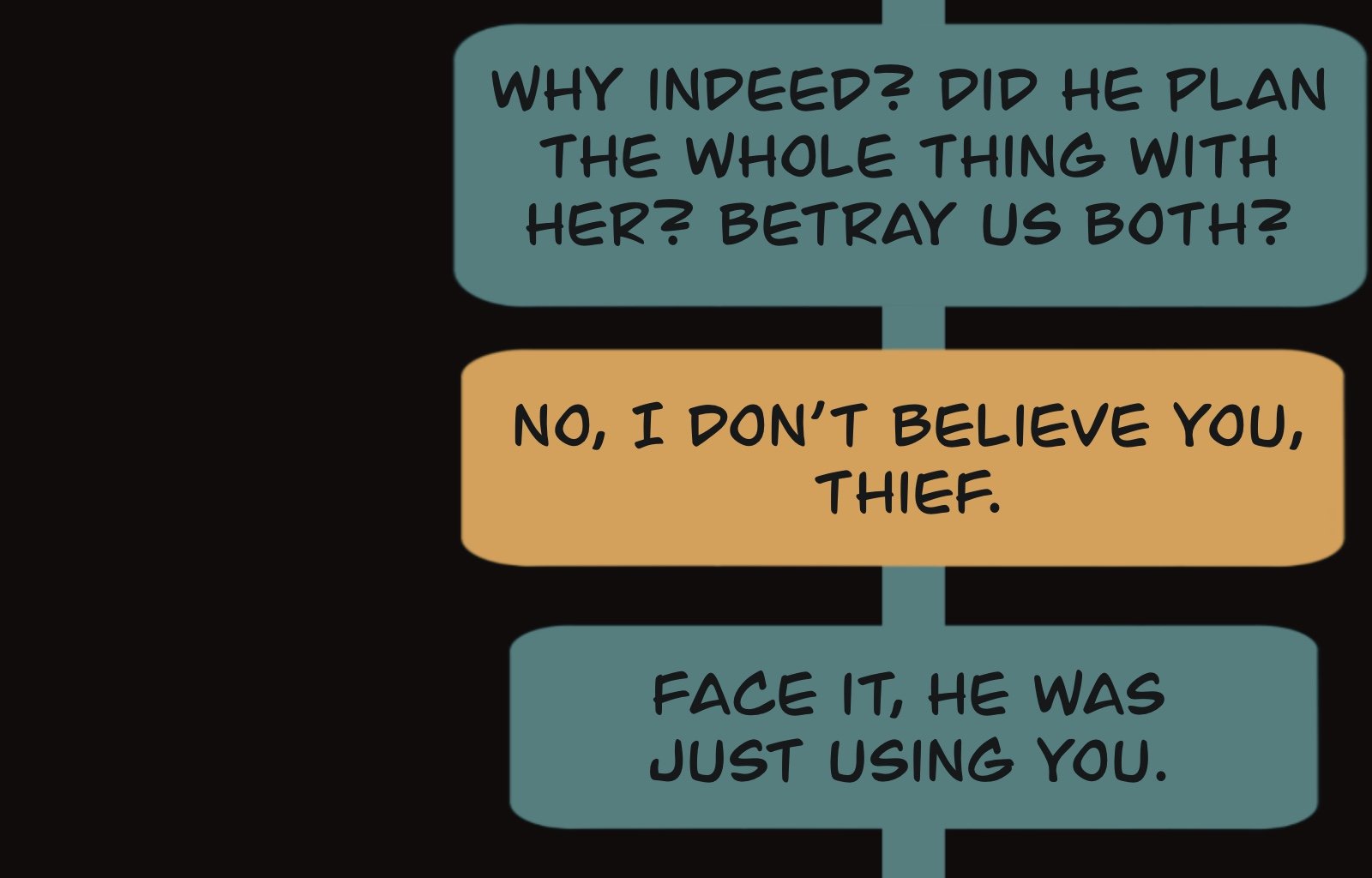 Sage Eyes: The Light Thief - Episode 5, Page 28: Chapter 5 Cloudy Skies