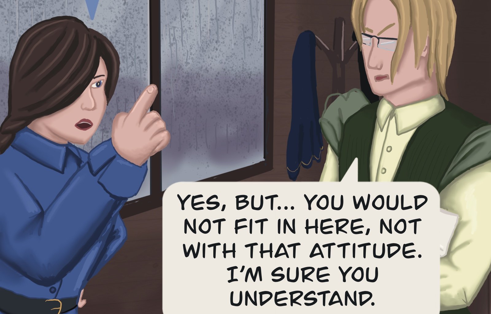 Sage Eyes: The Light Thief - Episode 5, Page 29: Chapter 5 Cloudy Skies