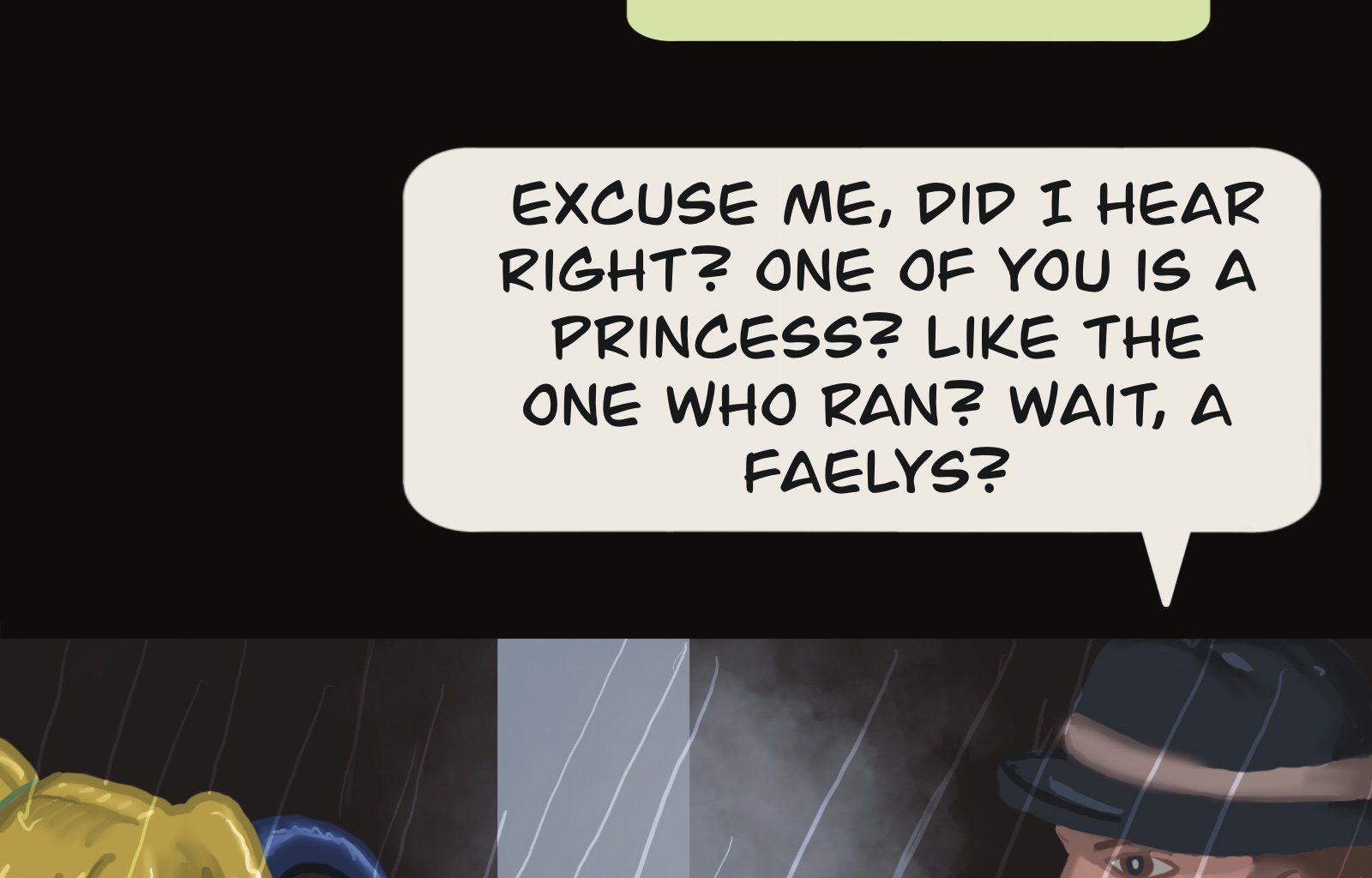 Sage Eyes: The Light Thief - Episode 5, Page 30: Chapter 5 Cloudy Skies