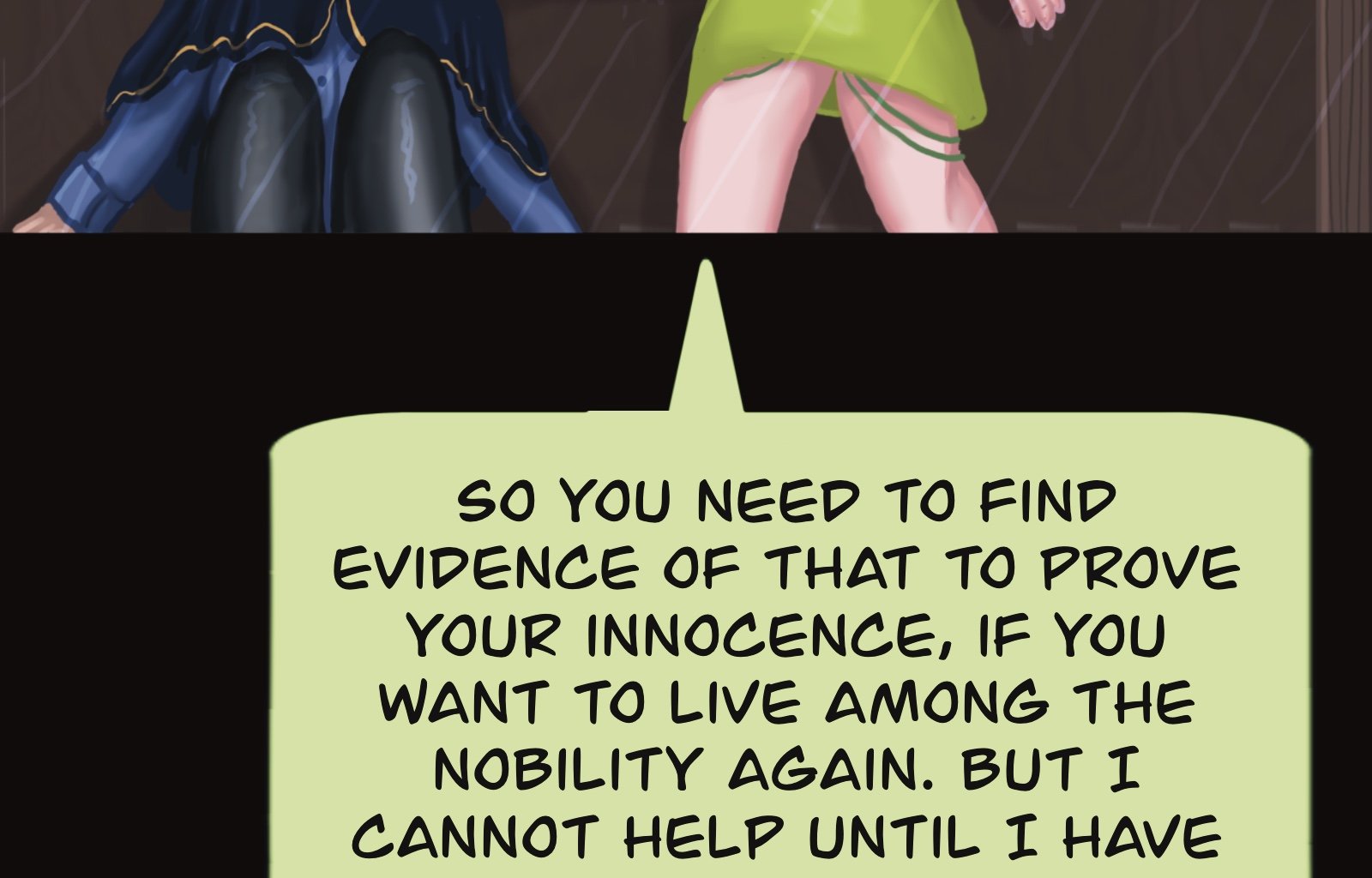 Sage Eyes: The Light Thief - Episode 5, Page 34: Chapter 5 Cloudy Skies