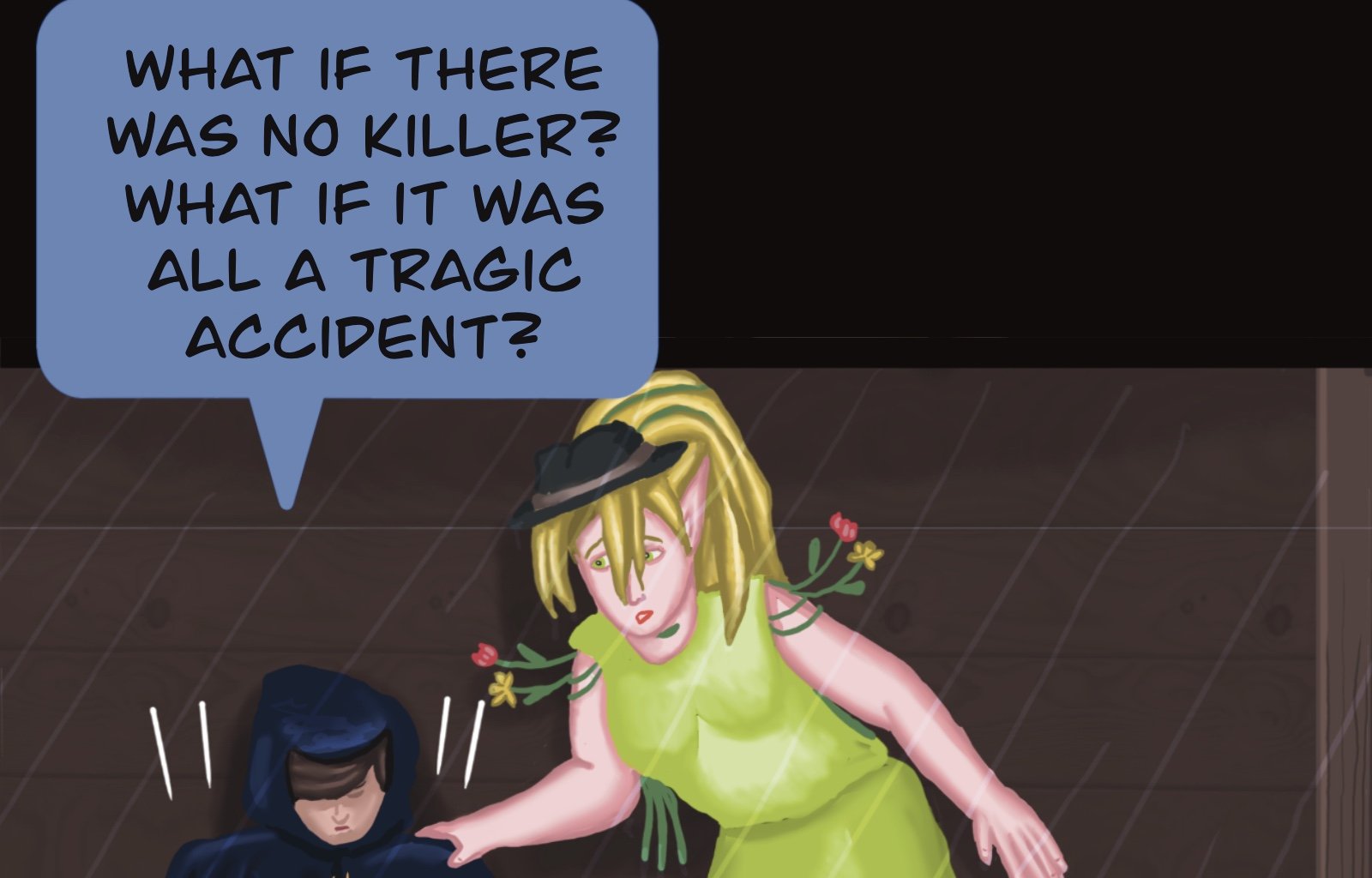 Sage Eyes: The Light Thief - Episode 5, Page 34: Chapter 5 Cloudy Skies