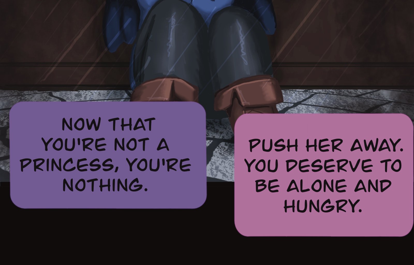 Sage Eyes: The Light Thief - Episode 5, Page 35: Chapter 5 Cloudy Skies