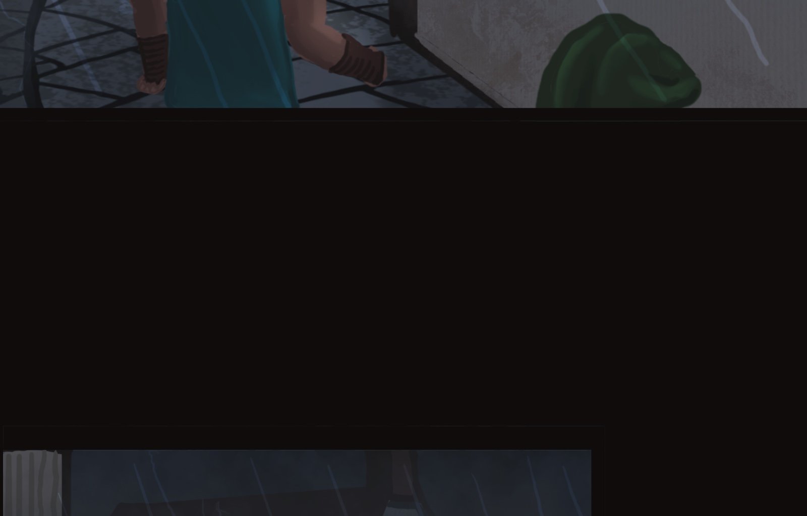 Sage Eyes: The Light Thief - Episode 5, Page 36: Chapter 5 Cloudy Skies