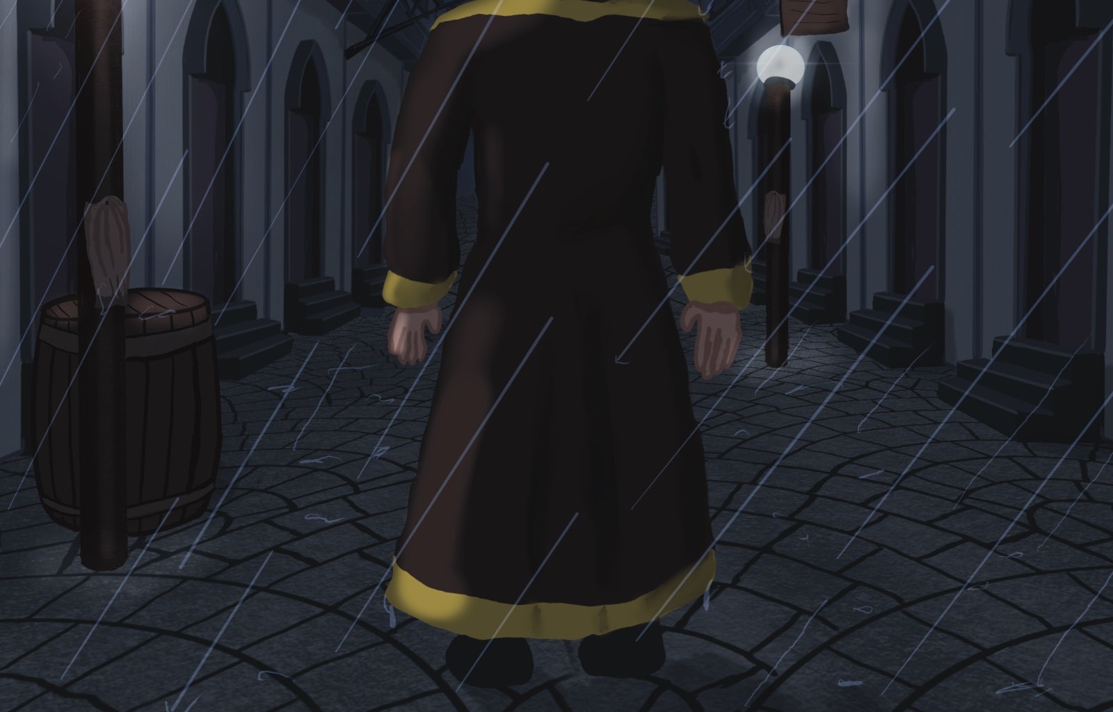 Sage Eyes: The Light Thief - Episode 5, Page 37: Chapter 5 Cloudy Skies