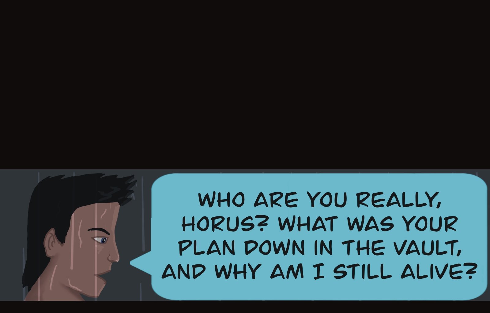 Sage Eyes: The Light Thief - Episode 5, Page 38: Chapter 5 Cloudy Skies