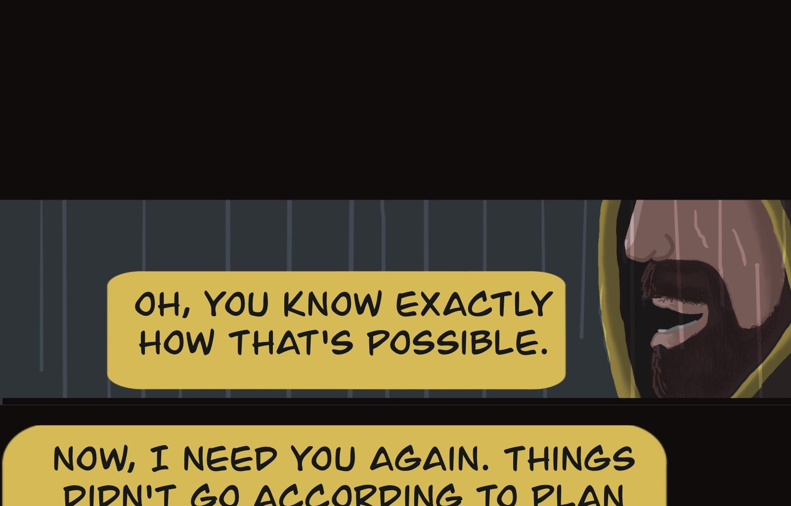 Sage Eyes: The Light Thief - Episode 5, Page 38: Chapter 5 Cloudy Skies