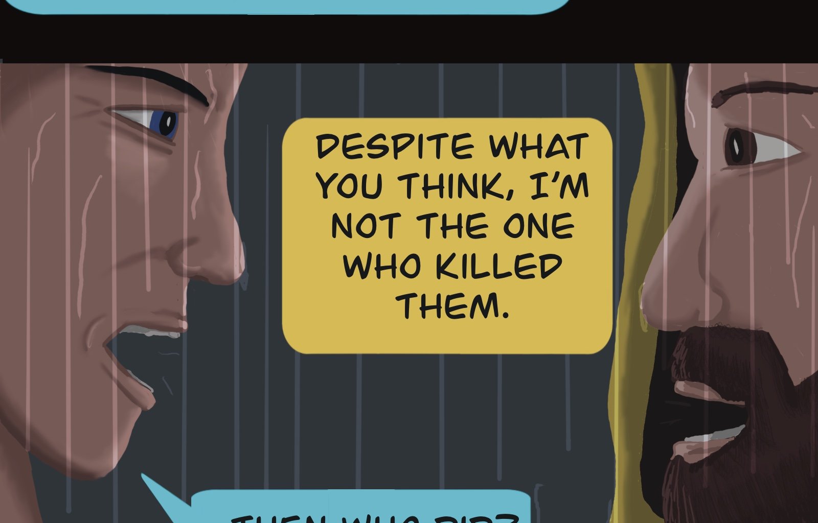 Sage Eyes: The Light Thief - Episode 5, Page 38: Chapter 5 Cloudy Skies