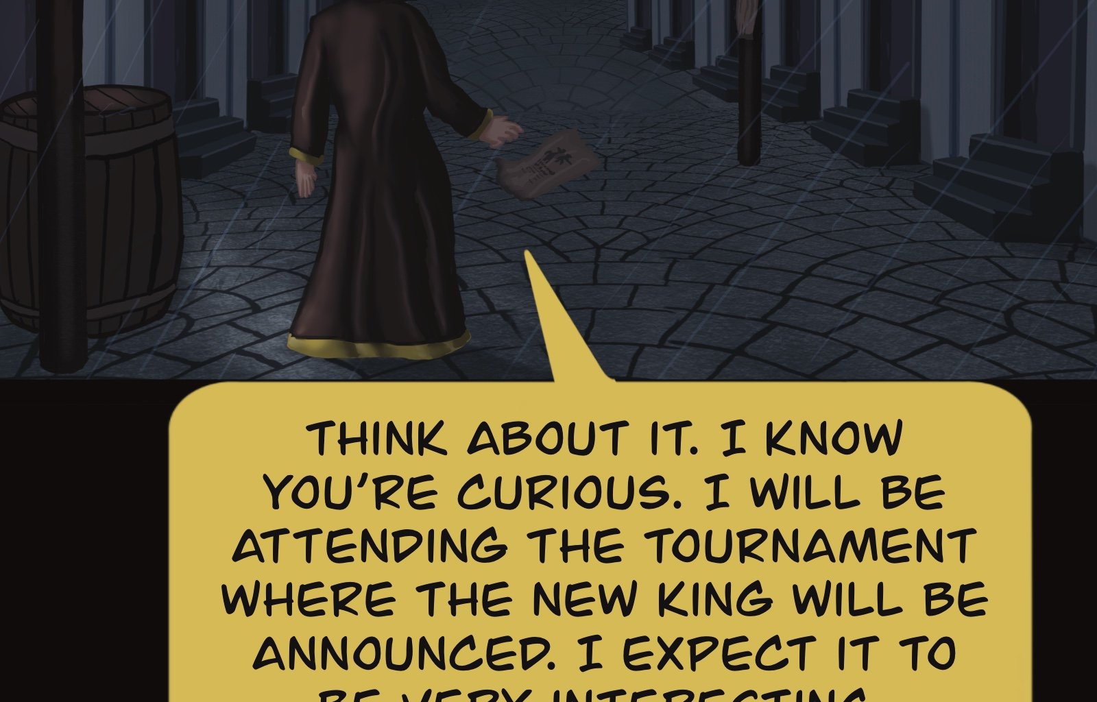 Sage Eyes: The Light Thief - Episode 5, Page 39: Chapter 5 Cloudy Skies