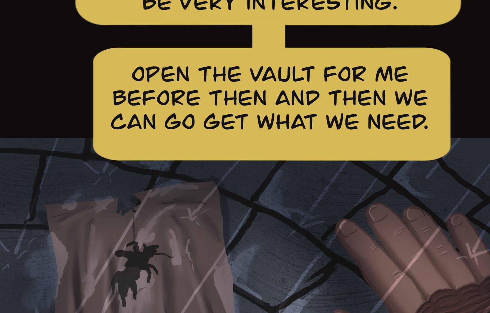 Sage Eyes: The Light Thief - Episode 5, Page 39: Chapter 5 Cloudy Skies